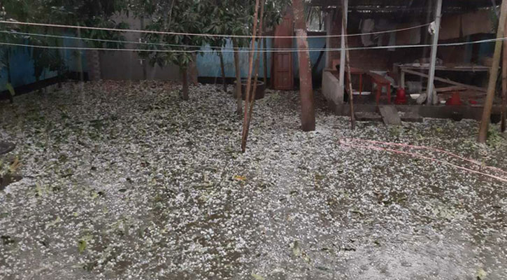 শিলাবৃষ্টি হতে পারে কোথাও কোথাও শিলাবৃষ্টি হতে পারে কোথাও কোথাও