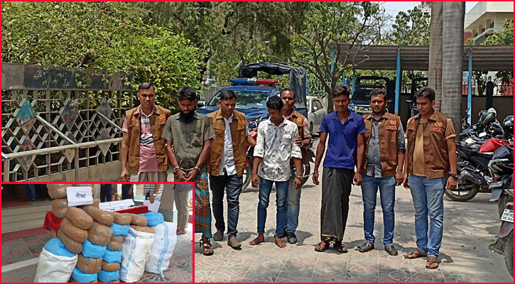 না.গঞ্জে ১১২ কেজি গাঁজাসহ ৩ বিক্রেতা আটক না.গঞ্জে ১১২ কেজি গাঁজাসহ ৩ বিক্রেতা আটক