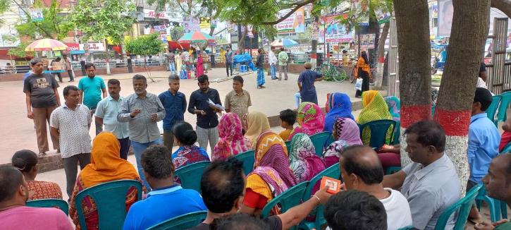 ১৩নং ওয়ার্ডে পরিছন্ন কর্মীদের সভা  