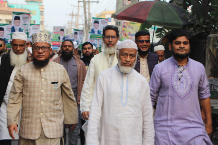 জামায়াত ক্ষমতায় আসলে মানুষ শান্তিতে থাকবে: মইনুদ্দিন আহমাদ