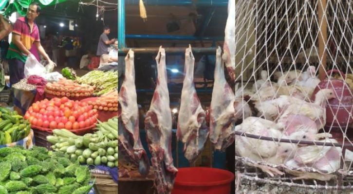 সবজির দাম বেড়েছে ১০-২০ টাকা, বাড়তি মুরগি-খাসির দামও সবজির দাম বেড়েছে ১০-২০ টাকা, বাড়তি মুরগি-খাসির দামও