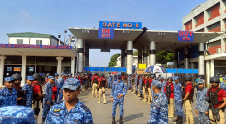 নিরাপত্তার চাদরে বিমানবন্দর, ফিরছেন খালেদা জিয়া নিরাপত্তার চাদরে বিমানবন্দর, ফিরছেন খালেদা জিয়া