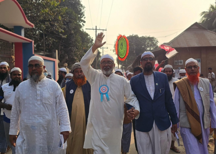 সোনারগাঁওয়ে গোলাম মসিহের গণসংযোগ