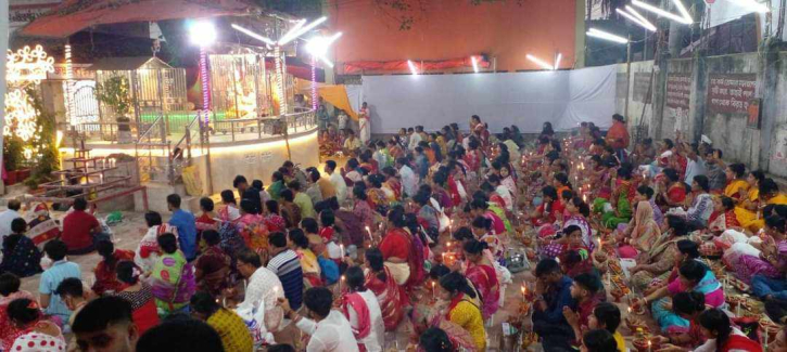 নারায়ণগঞ্জের লোকনাথ মন্দিরে “রাখের উপবাস” পালিত