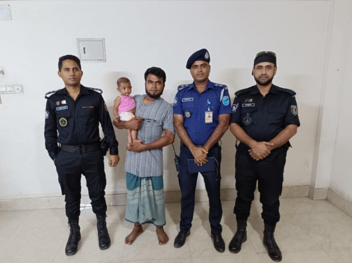 ফতুল্লায় চুরি হওয়া চার মাসের শিশু উদ্ধার ফতুল্লায় চুরি হওয়া চার মাসের শিশু উদ্ধার