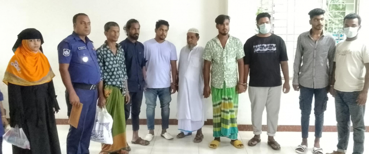 বন্দরে বিভিন্ন ওয়ারেন্টে গ্রেপ্তার ৬