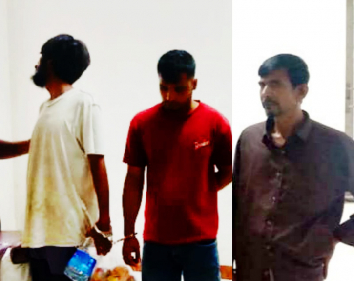 বন্দরে বিভিন্ন অপরাধে গ্রেপ্তার ৩
