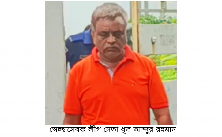 স্বেচ্ছাসেবকলীগের নেতা আব্দুর রহমান গ্রেপ্তার স্বেচ্ছাসেবকলীগের নেতা আব্দুর রহমান গ্রেপ্তার