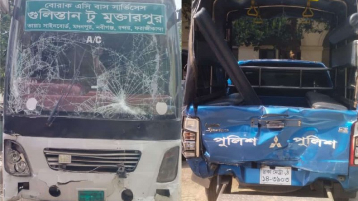 অল্পের জন্য প্রাণে বাঁচলেন পুলিশ সুপার, আহত ৩ কনস্টেবল অল্পের জন্য প্রাণে বাঁচলেন পুলিশ সুপার, আহত ৩ কনস্টেবল