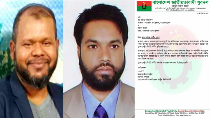 না.গঞ্জে প্রার্থীর বিরুদ্ধাচারণ, যুবদলের দুই নেতাকে শোকজ