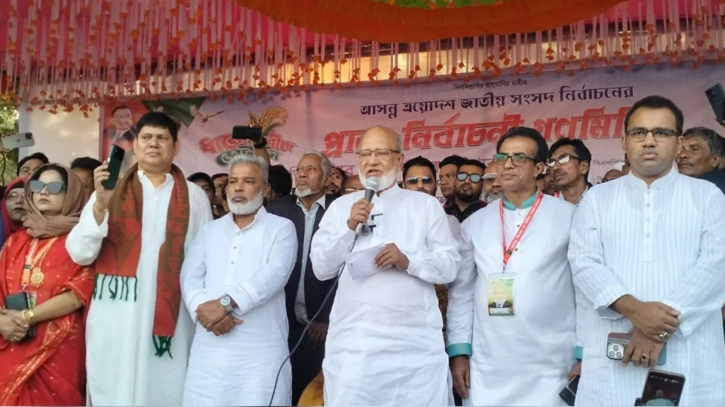 কোনো শক্তি নির্বাচন ঠেকাতে পারবে না : ড. মোশাররফ