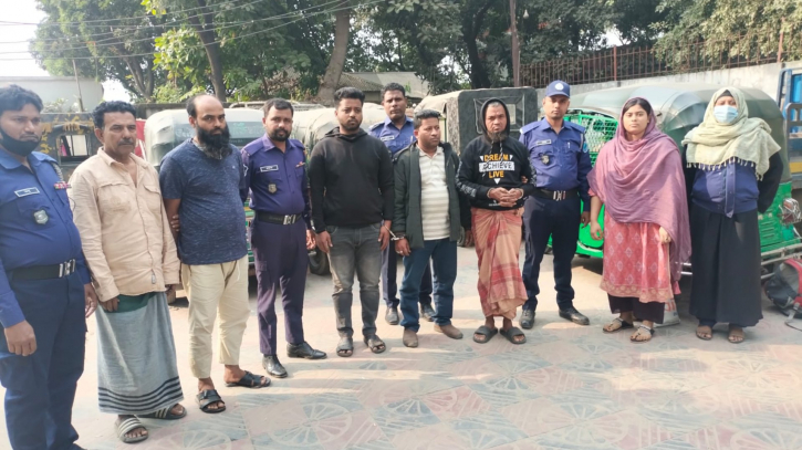 ফতুল্লায় সুমন খলিফা হত্যা মামলায় গ্রেপ্তার ৬