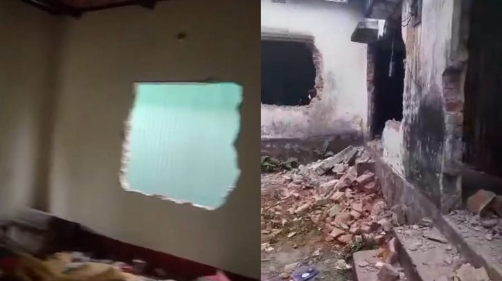 আড়াইহাজারে বিএনপি নেতার বাড়িঘরে প্রতিপক্ষের হামলা