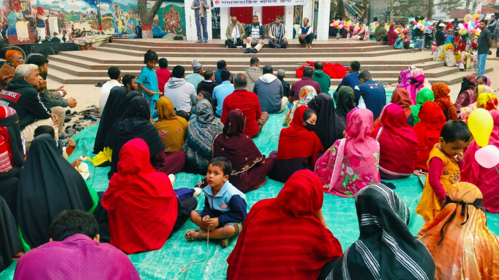 শ্রমিক ফ্রন্টের প্রতিষ্ঠাবার্ষিকী সমাবেশ