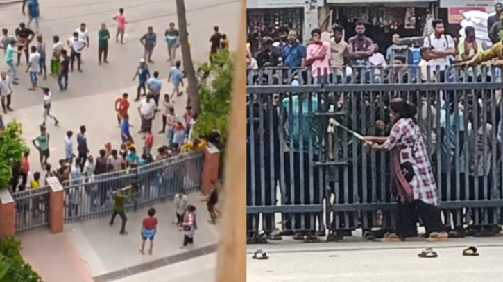 নারায়ণগঞ্জ সিটি করপোরেশনে দেশীয় অস্ত্রহাতে অটোচালকদের হামলা নারায়ণগঞ্জ সিটি করপোরেশনে দেশীয় অস্ত্রহাতে অটোচালকদের হামলা