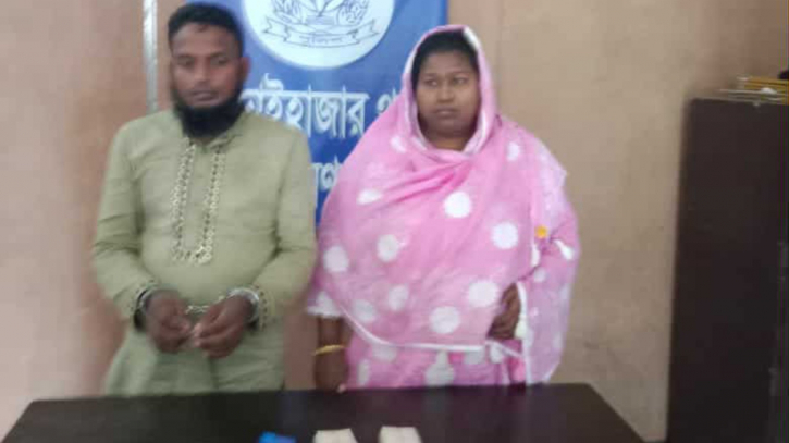 আড়াইহাজারে ৬ হাজার পিস ইয়াবাসহ দুই মাদক কারবারি গ্রেফতার