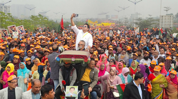 লক্ষাধিক নেতাকর্মীর বহর নিয়ে তারেক রহমানের সংবর্ধনায় দিপু ভূঁইয়া