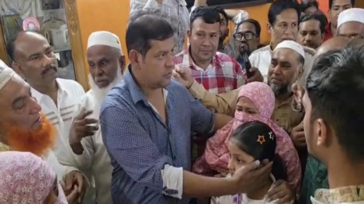 সড়ক দুর্ঘটনায় নিহত যুবদল নেতার পরিবারের পাশে সংসদ সদস্য দিপু