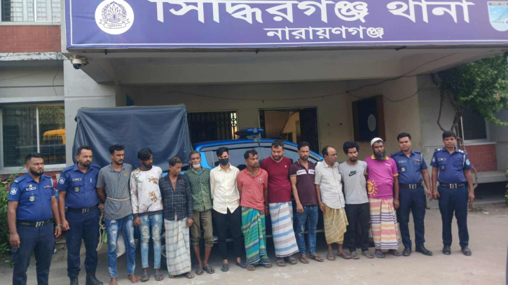 আওয়ামী লীগ, স্বেচ্ছাসেবক, যুবলীগের কর্মীসহ ১৫ জন গ্রেফতার