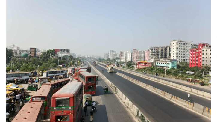 আ:লীগের লকডাউন কর্মসূচি, ঢাকা-চট্টগ্রাম মহাসড়কে প্রভাব পড়েনি