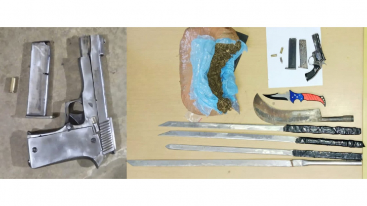 ফতুল্লায় পিস্তল ও মাদক উদ্ধার 