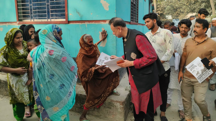 সোনারগাঁয়ে স্বতন্ত্র প্রার্থীর পক্ষে সিআইপির নির্বাচনী প্রচারণা