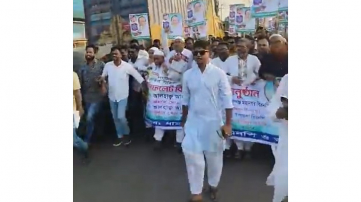 বন্দরে আবুল কালামের পক্ষে ধানের শীষের প্রচারণা বন্দরে আবুল কালামের পক্ষে ধানের শীষের প্রচারণা