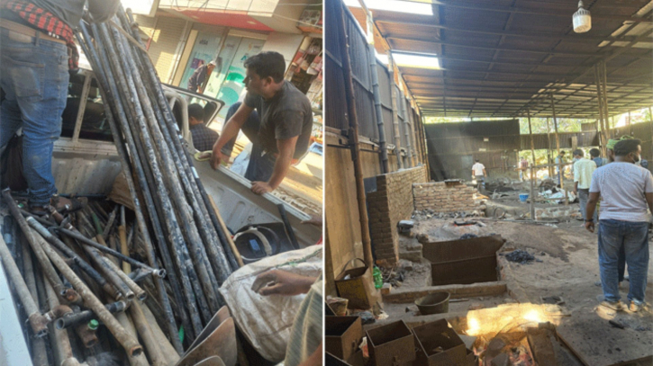 অবৈধ গ্যাস সংযোগ উচ্ছেদে তিতাসের অভিযান