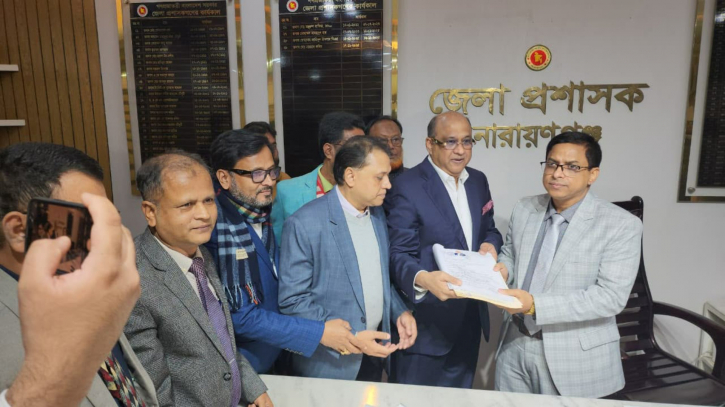 মনোনয়ন জমা দিলেন শাহ্ আলম