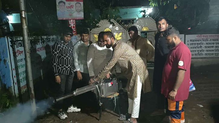 সোনারগাঁয়ে এডিস মশা নিধনে উদ্যােগ নিলেন বিসমিল্লাহ এনএম জুলফিকার ফাউন্ডেশন