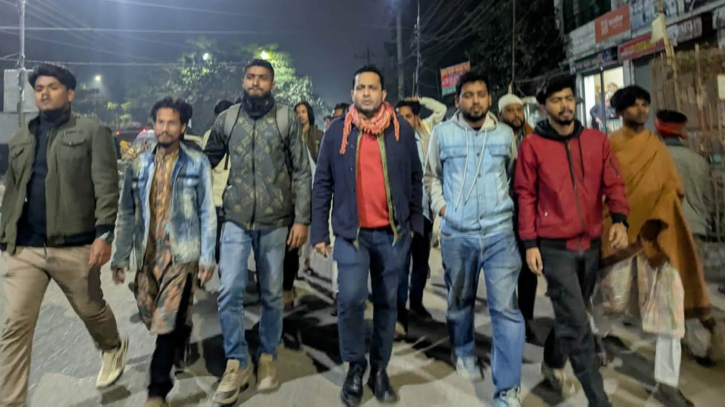 বন্দরে তনুর আগ্রাসন বিরোধী মিছিল