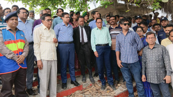 লাঙ্গলবন্দ পুন্যস্নানের ঘাট পরিদর্শন 