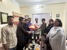 অঞ্জন দাস ও মামুন মাহমুদের বৈঠক