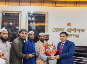 ডিসিকে ইসলামী ছাত্র আন্দোলনের শুভেচ্ছা