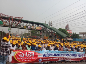 ইসলামী শ্রমনীতি প্রতিষ্ঠা করার মাধ্যমেই শ্রমিকদের ন্যায্য অধিকার আদায় হবে : হাফিজুর রহমান 