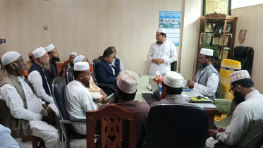 শিক্ষকদের সাথে মতবিনিময়ে জামায়াত প্রার্থী আবদুল জব্বার