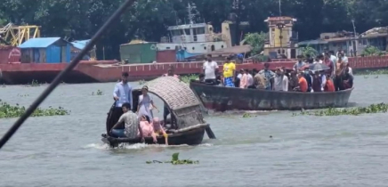 বেড়েছে শীতলক্ষ্যা বুড়িগঙ্গা নদী ও ব্রহ্মপুত্র নদের পানি