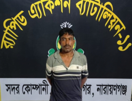 সোনারগাঁয়ে যুবককে গলাকেটে হত্যা, প্রধান আসামি গ্রেপ্তার