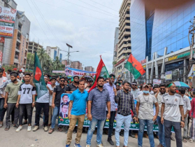 ঢাকায় মানিকের নেতৃত্বে যুবদলের ব্যাপক শোডাউন 