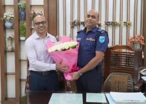 দায়িত্ব নিলেন না.গঞ্জের নতুন এসপি জসীম উদ্দিন