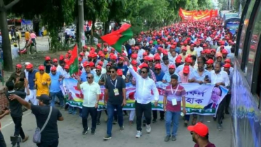 ঢাকায় সজল শাহেদের নেতৃত্বে যুবদলের ব্যাপক শোডাউন 