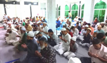 নারায়ণগঞ্জে মসজিদ মাদ্রাসায় খালেদা জিয়ার জন্য দোয়া