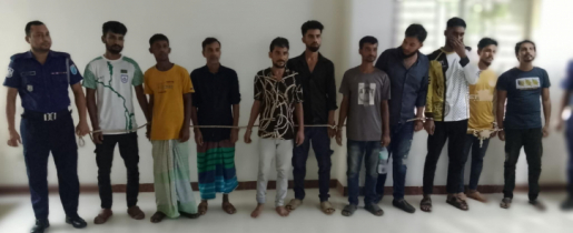 বন্দরে ২ ওয়ারেন্টভূক্ত আসামীসহ বিভিন্ন অপরাধে গ্রেপ্তার -৯
