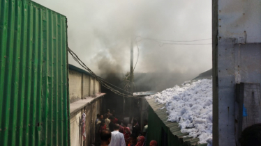 আওয়ামীলীগ নেতার তুলার গোডাউনে অগ্নিকান্ড