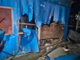 বন্দরে মানববন্ধন শেষে হত্যা মামলার আসামীদের বাড়িতে হামলা