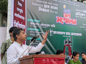 নারায়ণগঞ্জের ভাগ্য ঝুলে আছে বি এবং সি ক্যাটাগরির প্রশাসনিক গণ্ডিতে: তরিকুল সুজন 