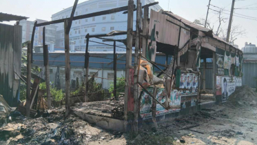 সিদ্ধিরগঞ্জে আগুনে পুড়লো যুবদলের কার্যালয়