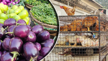 সবজির বাজারে অস্থিরতা, বেড়েছে মুরগির দাম