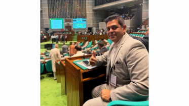 সংসদে বসে দোয়া চাইলেন দিপু ভূঁইয়া 