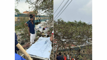 নারায়ণগঞ্জে ট্রেন দুর্ঘটনায় যুবকের মৃত্যু